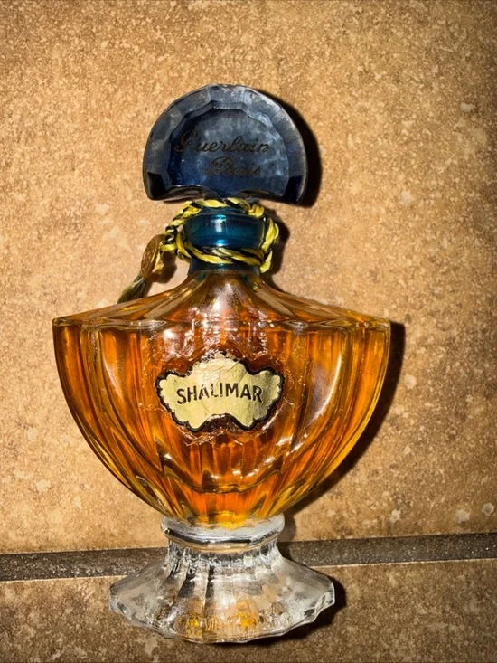 Vintage Guerlain Paris SHALIMAR Perfume 1/2 oz .5 Fl Oz - Picture 2 of 7